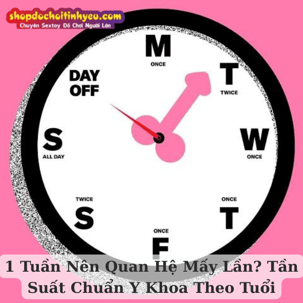 1 Tuần Nên Quan Hệ Mấy Lần? Tần Suất Chuẩn Y Khoa Theo Tuổi