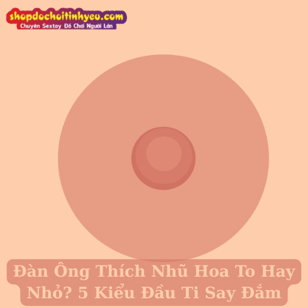 Đàn Ông Thích Nhũ Hoa To Hay Nhỏ? 6 Kiểu Đầu Ti Say Đắm