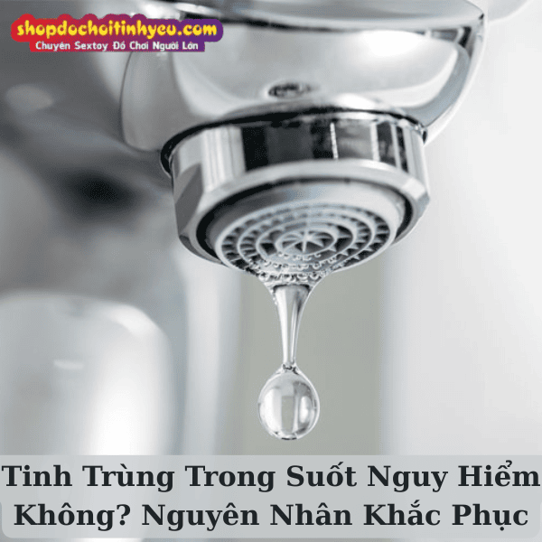 Tinh Trùng Trong Suốt Nguy Hiểm Không? Nguyên Nhân Khắc Phục
