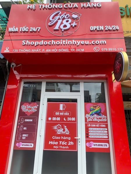 Hình ảnh mặt tiền Shop Đồ Chơi Tình Yêu Quận Gò Vấp