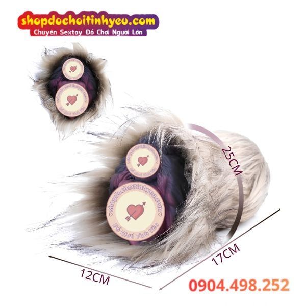 Âm Đạo Chó Giả Có Lông Bao Phủ Kèm Lỗ Hậu Môn Thủ Dâm Độc Lạ