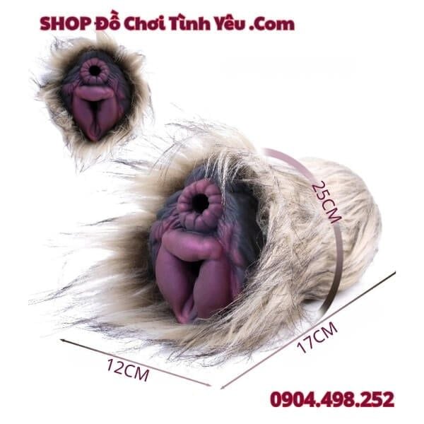 Âm Đạo Chó Giả Có Lông Bao Phủ Kèm Lỗ Hậu Môn Thủ Dâm Độc Lạ
