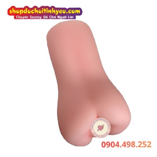 Âm Đạo Giả Cầm Tay Dáng Khép Chân Cực Khít Có Lỗ Hậu Môn