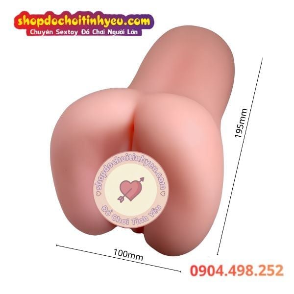 Âm Đạo Giả Cầm Tay Dáng Khép Chân Cực Khít Có Lỗ Hậu Môn