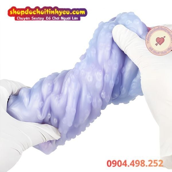 Âm đạo giả động vật lỗ hậu môn mô phỏng hình con bạch tuộc