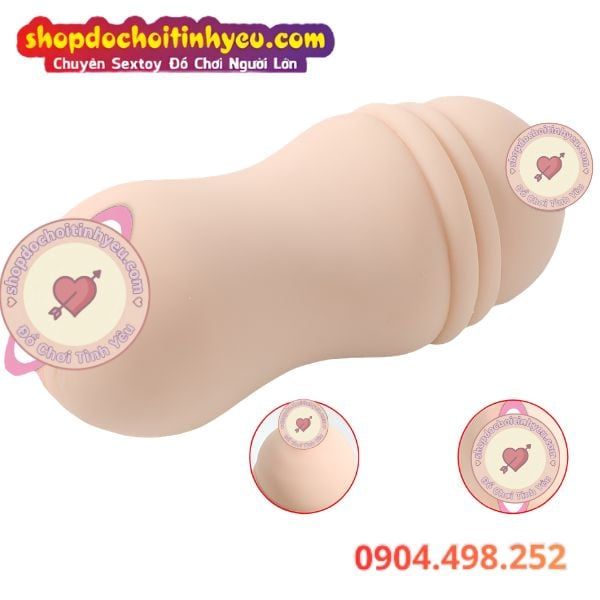 Âm Đạo Giả Hai Đầu Tích Hợp Đầu Ngực Mềm Bóp Nắn Cực Sướng