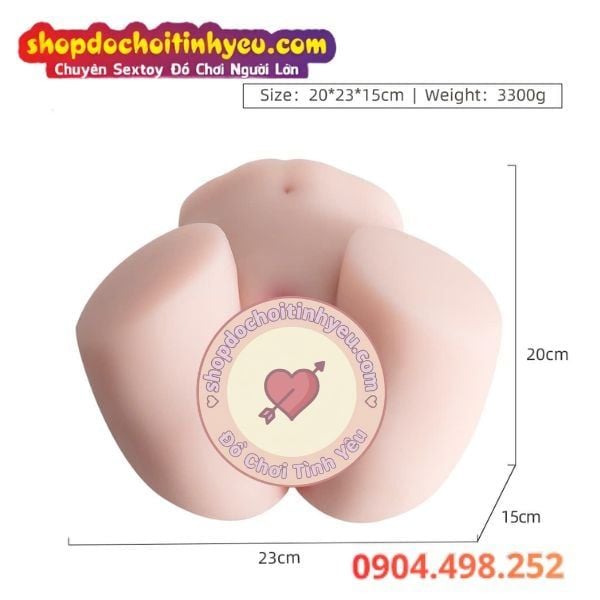 Âm Đạo Giả Hồng Hào Có Lỗ Hậu Môn Mô Phỏng Mềm Như Da Thật