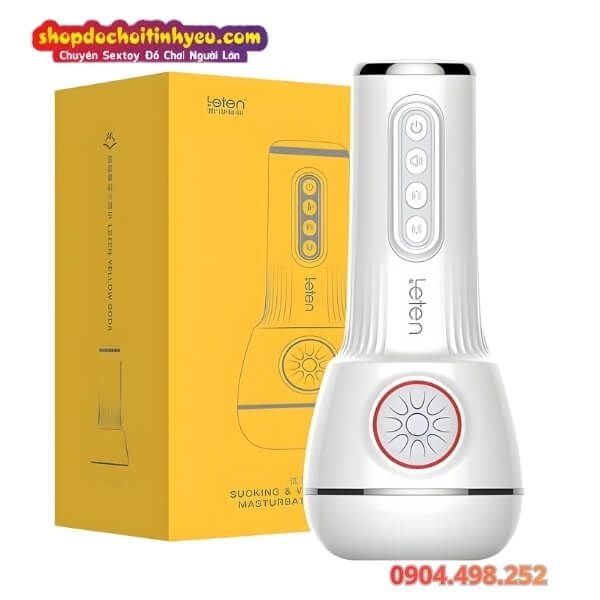Âm Đạo Giả Hút Màn Khí Co Bóp Cảm Biến Rung Động Đa Năng