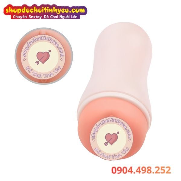Âm Đạo Giả Silicon Cầm Tay Mềm Mại Khít Chặt MX PEARL TRAINER