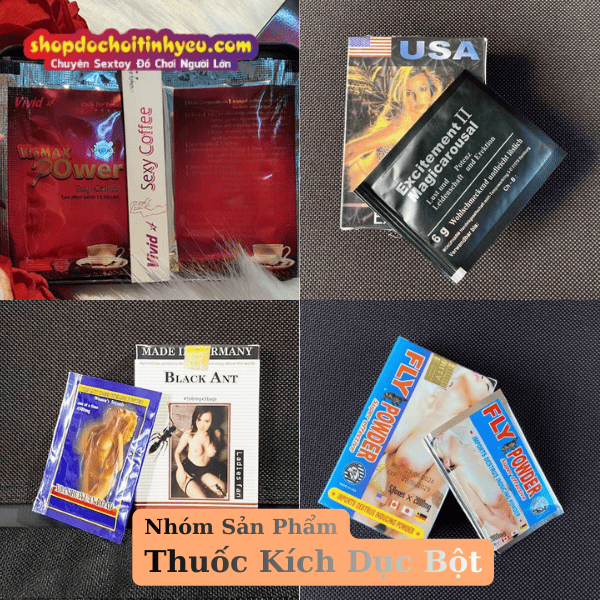 Thuốc kích dục dạng bột giải quyết lãnh cảm