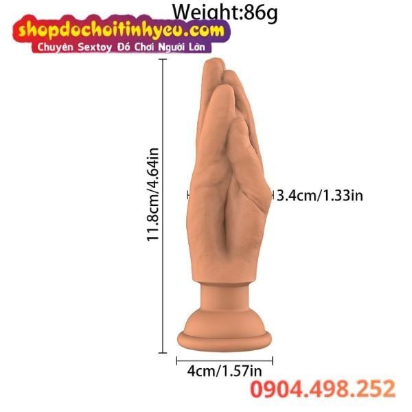 Bàn Tay Giả Khép Chúm Chím Rung 10 Chế Độ Thủ Dâm Hậu Môn