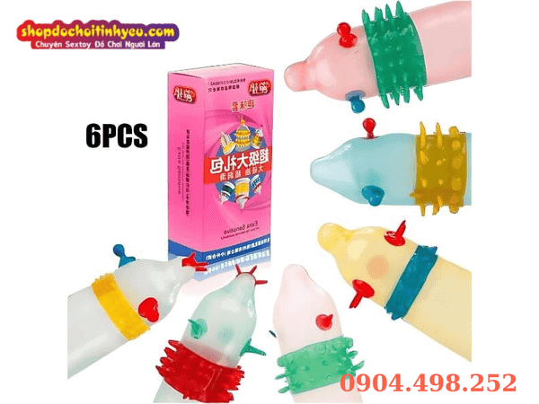 Bao Cao Su Siêu Râu Gai Bi RUNBO