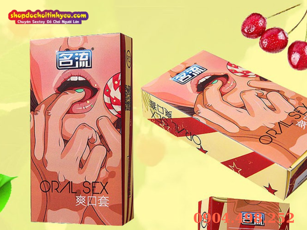 Cách dùng bao cao su miệng oral sex đúng