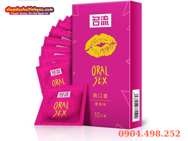 Bao cao su Oral Sex hương trái cây