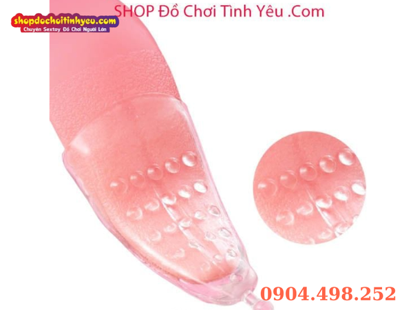 Bao đeo lưỡi silicon kích thích oral sex