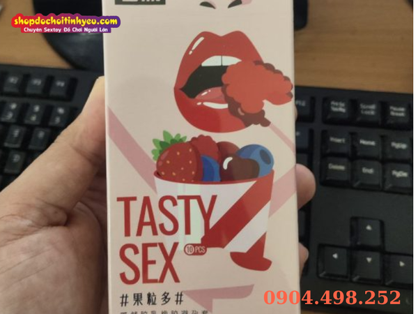 Mua bao cao su miệng chính hãng uy tín tại Shop Đồ Chơi Tình Yêu