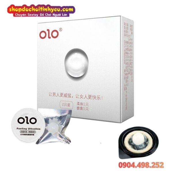 Bao Cao Su Siêu Mỏng Kèm Bóng Tăng Khoái Cảm BEAD ENTERING