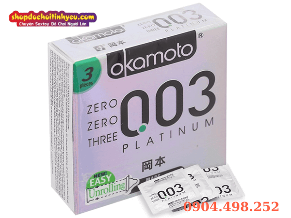 Bao Cao Su phân khúc 0.03mm - 0.04mm