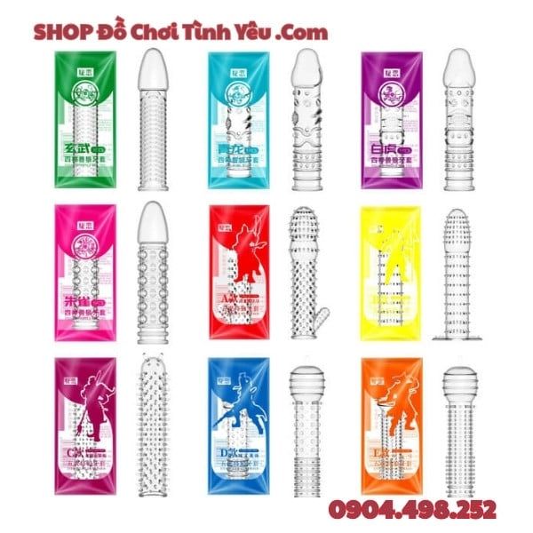 Bao Đeo Dương Vật Trong Suốt Gai Bi Kích Thích Nữ Giá Rẻ