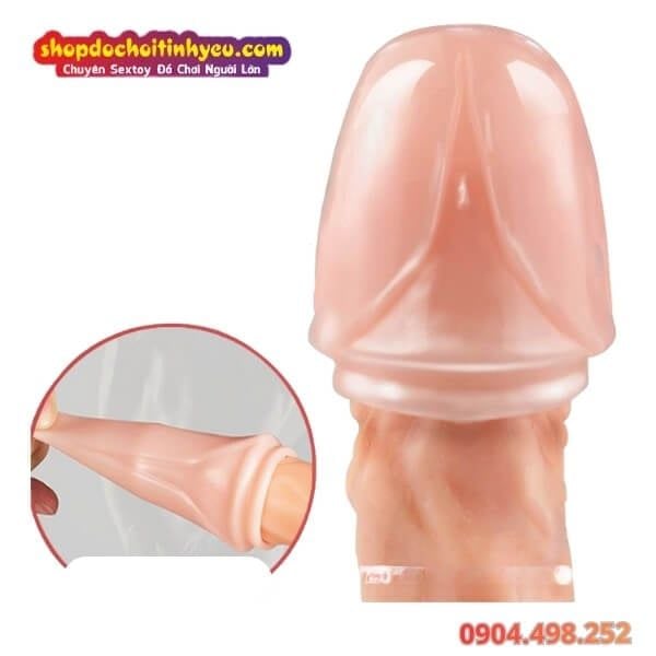 Bao Đôn Đầu Khấc Hỗ Trợ Giảm Độ Nhạy Cảm Dương Vật Cho Nam