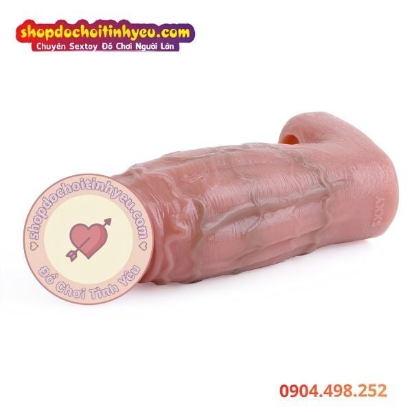 Bao Đôn Dương Vật Thân Phình To Có Nhiều Gân Xanh Nhỏ Nổi