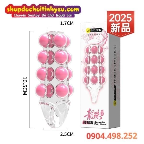 Bao Đôn Khúc Giữa Dương Vật Có Bi Hồng To Kèm Khóa Chống Tuột