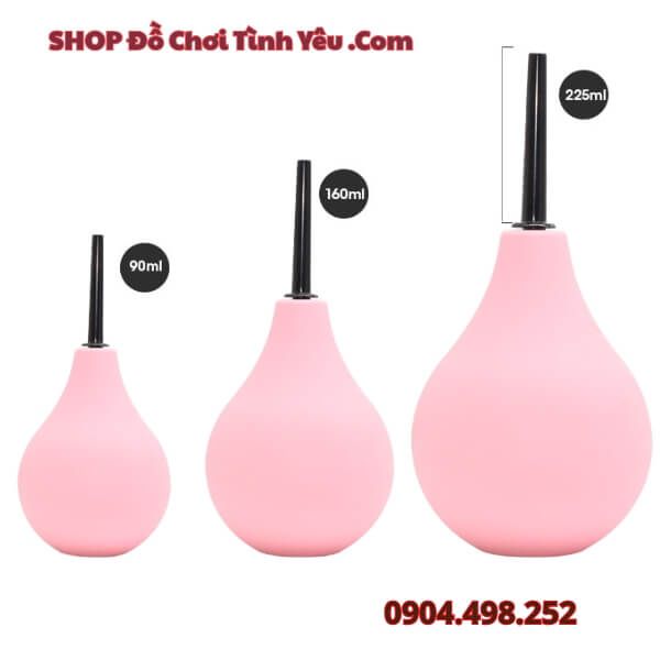 Bình Xịt Thụt Rửa Làm Sạch Hậu Môn Màu Hồng Cho Cả Nam Nữ