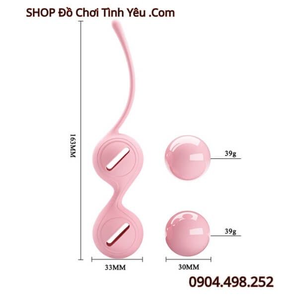 Bóng Luyện Tập Cơ Sàn Chậu Se Khít Âm Đạo Cho Nữ PRETTY LOVE