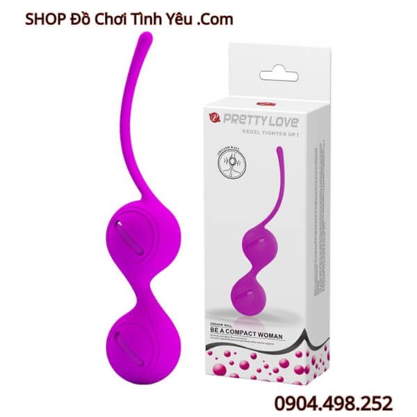 Bóng Luyện Tập Cơ Sàn Chậu Se Khít Âm Đạo Cho Nữ PRETTY LOVE