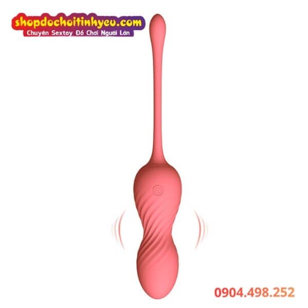 Bóng Rung Vân Xoắn Tập Luyện Se Khít Âm Đạo Điều Khiển Từ Xa