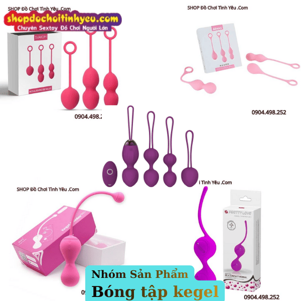 Bóng tập Kegel – Giải pháp phục hồi cơ sàn chậu và se khít âm đạo