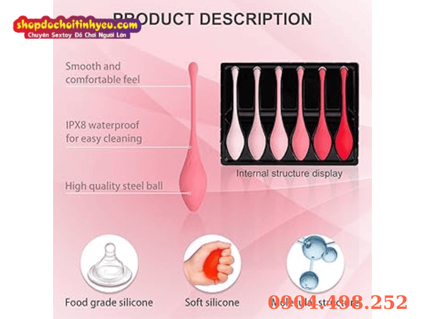 Hướng dẫn sử dụng và bảo quản bóng tập Kegel an toàn