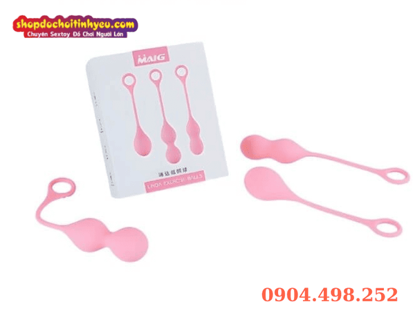 Bộ Bóng Tập Cơ Sàn Chậu Phục Hồi Âm Đạo MAIG