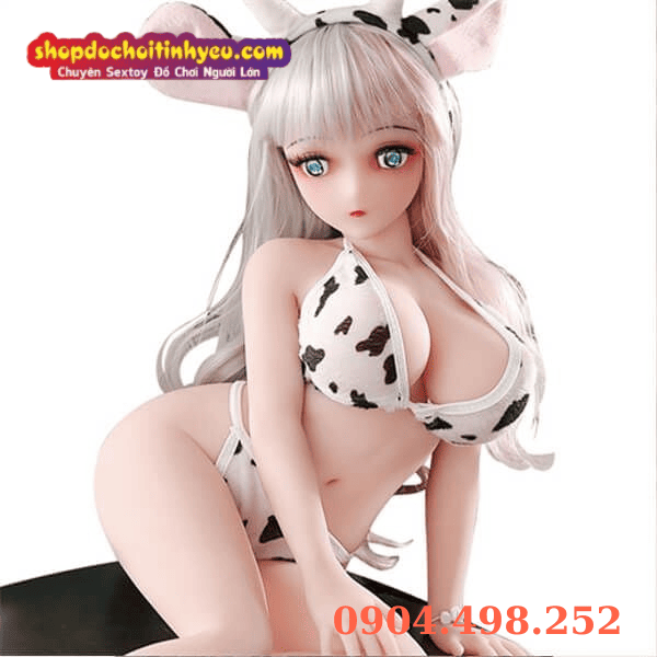 Búp bê tình dục anime nhỏ mặc cosplay bò sữa