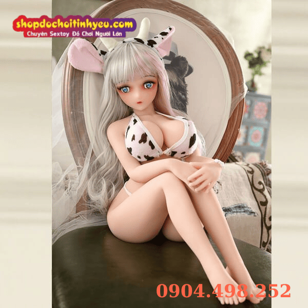 Búp bê tình dục anime nhỏ mặc cosplay bò sữa