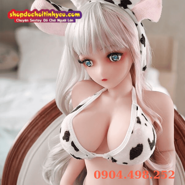 Búp bê tình dục anime nhỏ mặc cosplay bò sữa