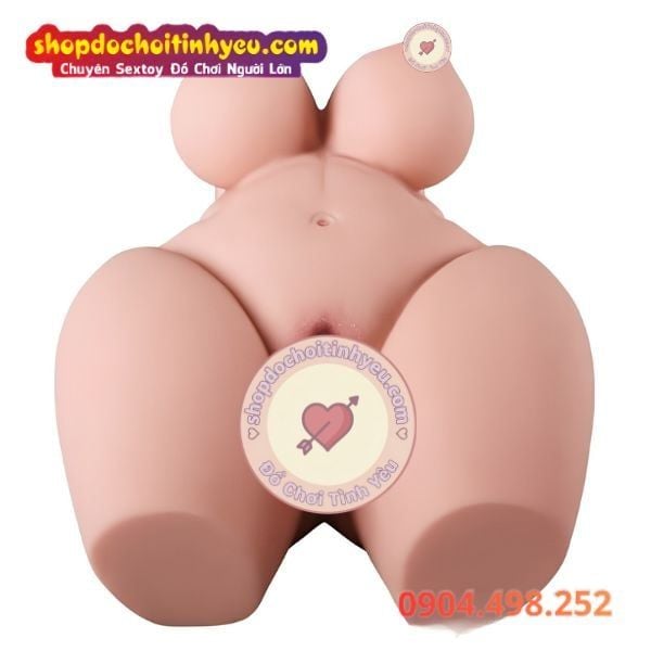 Búp Bê Tình Dục Bán Thân Chubby Mông To Vú Khủng Chân Thật