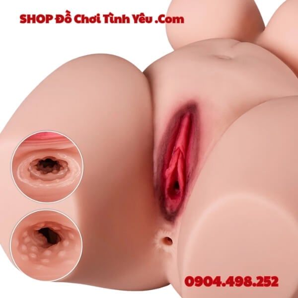 Búp Bê Tình Dục Bán Thân Chubby Mông To Vú Khủng Chân Thật