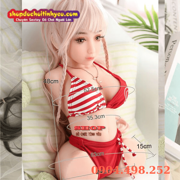 Búp bê tình dục bán thân có đầu đáng yêu baby không tay chân