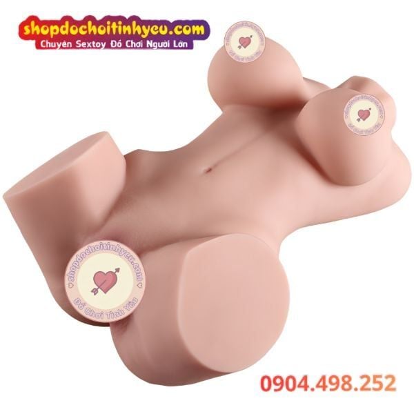 Búp bê tình dục bán thân dáng ngồi TPE mềm mại chân thực