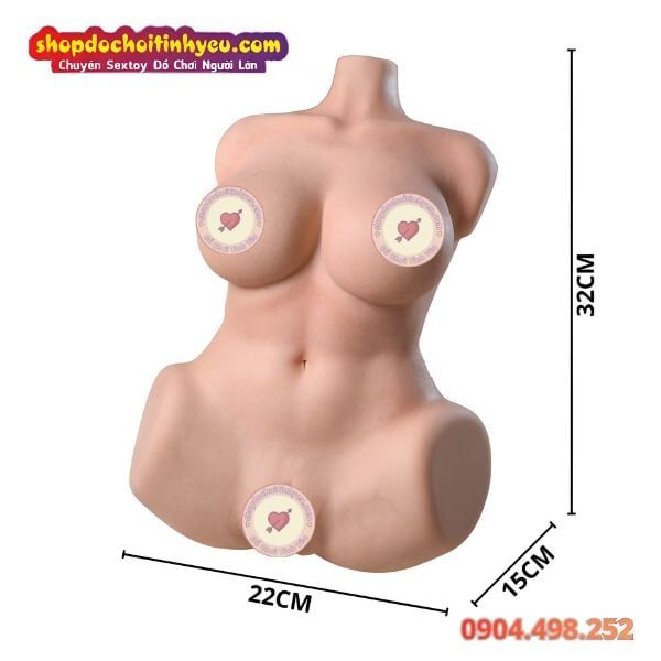 Búp Bê Tình Dục Bán Thân Điêu Khắc 3D Tinh Xảo Như Người Thật