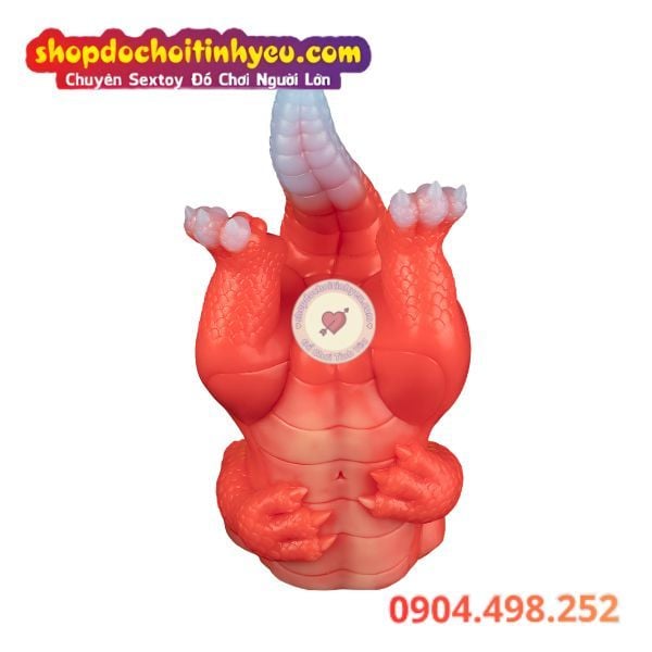 Búp Bê Tình Dục Bán Thân Fantasy Hình Dáng Rồng Đỏ Gợi Dục