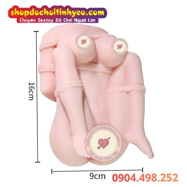 Búp Bê Tình Dục Bán Thân Mini Bị Trói Buộc Toàn Thân Gợi Cảm