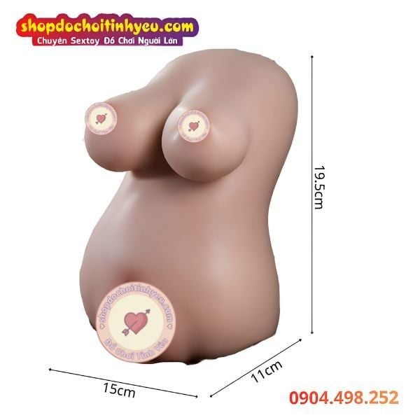 Búp Bê Tình Dục Bán Thân Mu To Ngực Khủng Có Gân Máu Ẩn