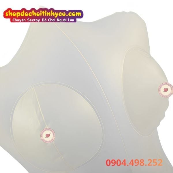 Búp Bê Tình Dục Bơm Hơi Bán Thân Trong Suốt Không Có Tay Chân