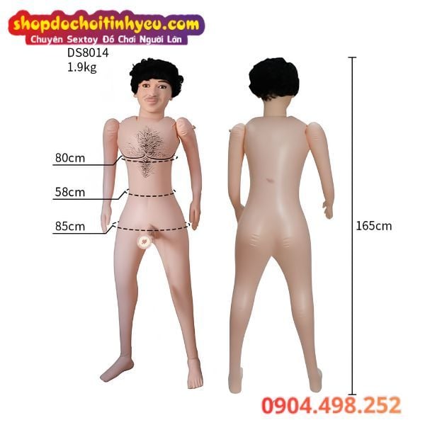 Búp Bê Tình Dục Bơm Hơi Người Đàn Ông Trung Niên Lịch Lãm