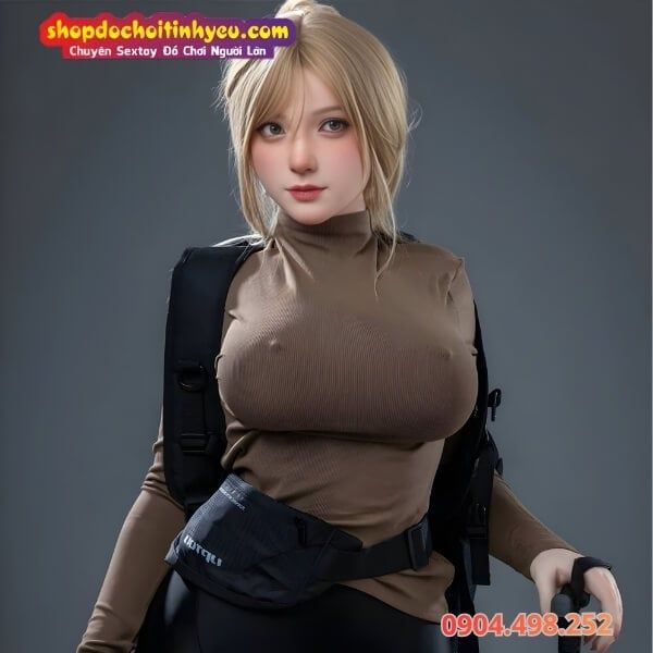 Búp Bê Tình Dục Cao Cấp Nữ Thám Hiểm Gia Ngực To Căng Tròn