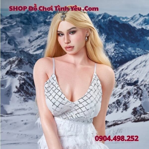 Búp Bê Tình Dục Châu Âu Nữ Hoàng Băng Giá Tóc Vàng Siêu Dâm