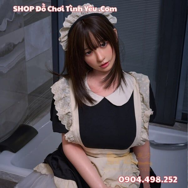 Búp Bê Tình Dục Cosplay Cô Nàng Hầu Gái Ngây Thơ Đầy Cám Dỗ