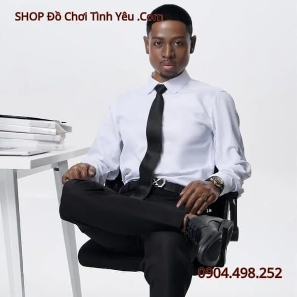 Búp Bê Tình Dục Da Đen Anh Chàng Doanh Nhân Gợi Tình Các Nàng